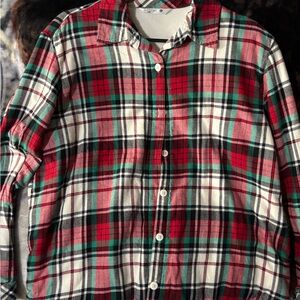 Lee Red and Green Plaid Jacket